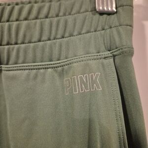 Pink Active Olive Green Joggers